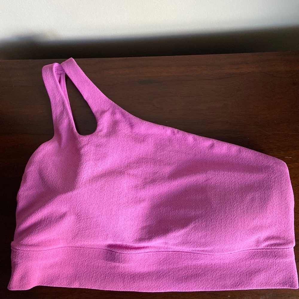 CALIA WOMENS ONE SHOULDER LONG LINE SWIM TOP